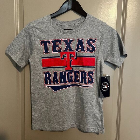 NEW Boy's Texas Rangers Shirt Sm, Med, Lg NWT - Picture 2 of 9
